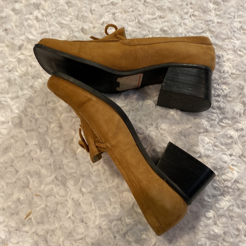 Chinese Laundry Brown Suede Loafers - Picture 5 of 8